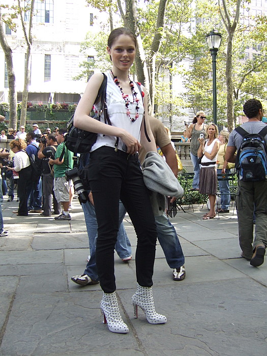 NYC Fashion Week: models street style