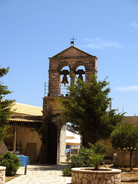 Monastery of the Transfiguration on Mount Pantocrator. Corfu. Greece. Монастырь Преображения Господня на горе Пантократор. Корфу. Греция.