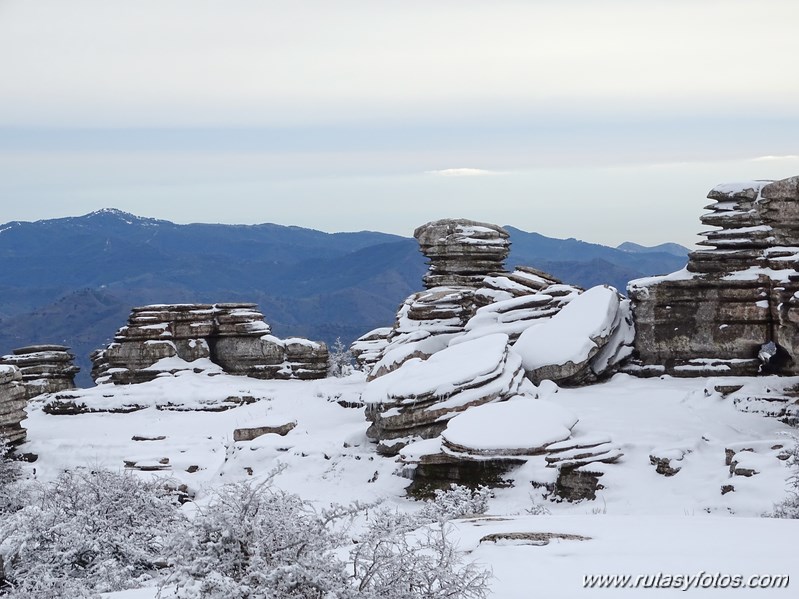 El Torcal nevado