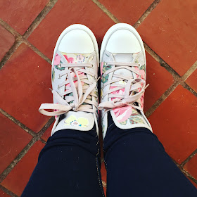 Cath Kidston high tops - To Become Mum