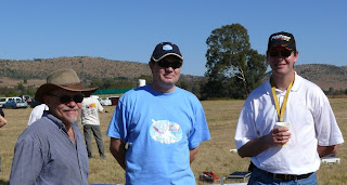 ETB team Herman Weber, Dion Liebenberg and Paul Carnall