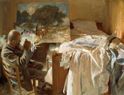 John Singer Sargent - An Artist in His Studio