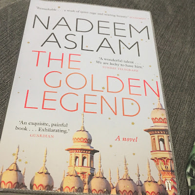 Book cover of the golden legend with mosque