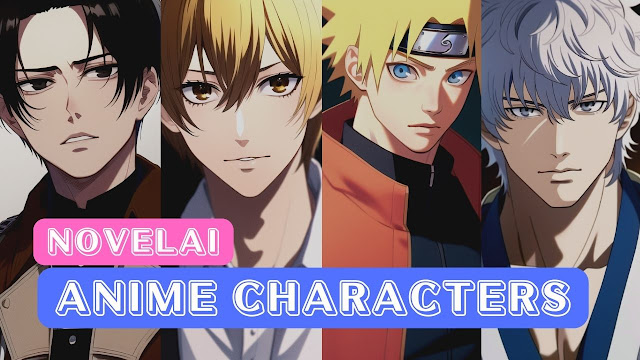 NovelAI anime characters