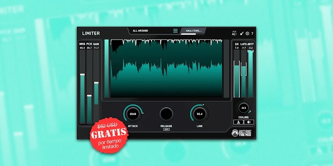 LIMITER - Mastering The Mix | Plugin Gratis solo durante el 01 de Abril 2024