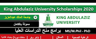 The Kingdom of Saudi Arabia King Abdulaziz University Scholarships for Masters and PhD studies in Fully Funded