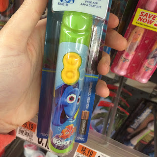 finding dory tooth brush