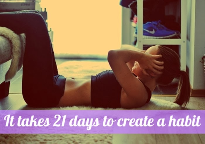 21 days to create a habit 1