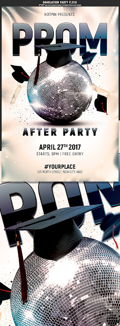  Prom Party Flyer Template