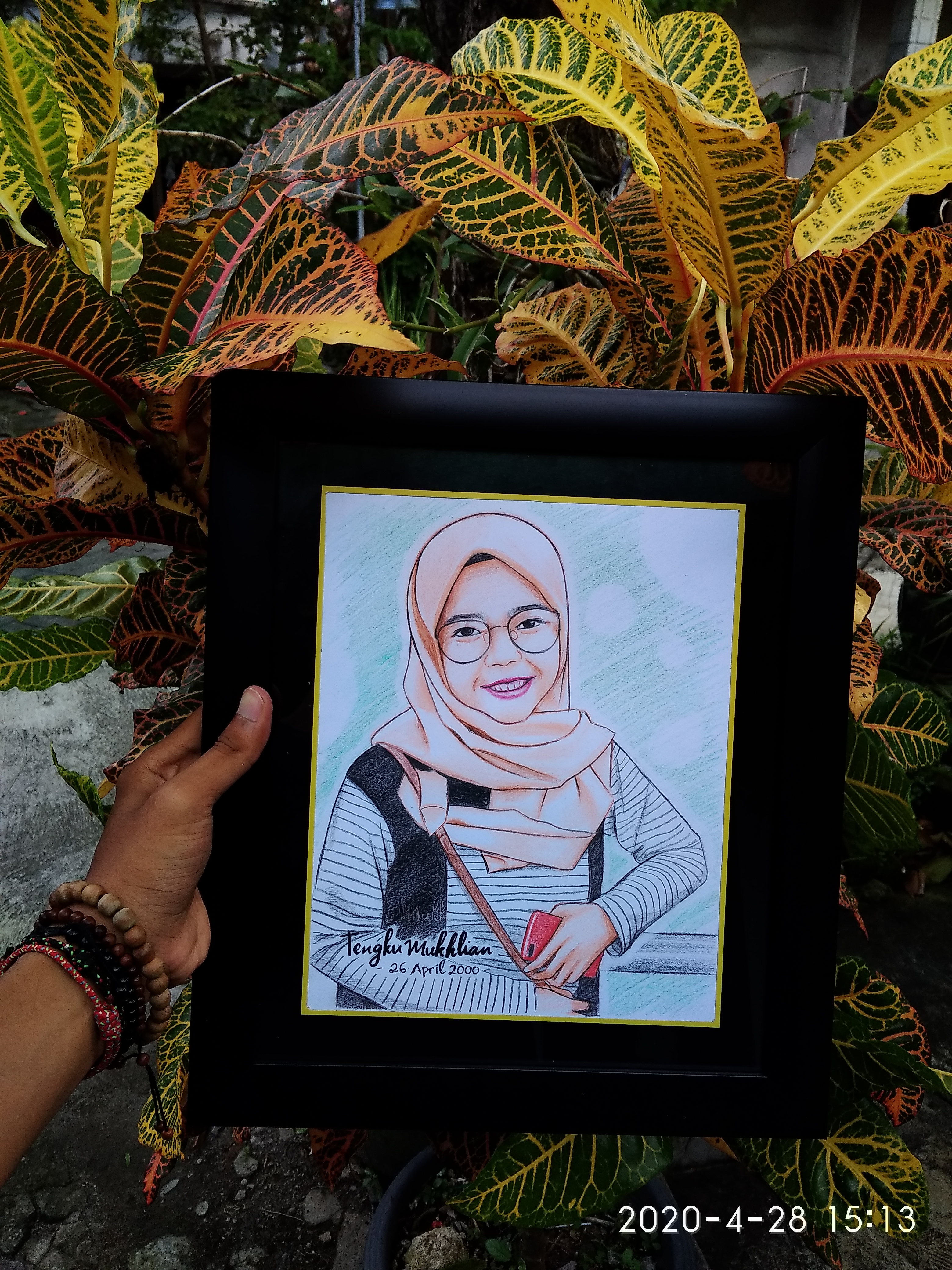 Gambar Sketsa  Wajah Wanita Berhijab  Apock Design