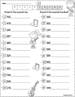 FREE Rounding 3 Digit Numbers Worksheet