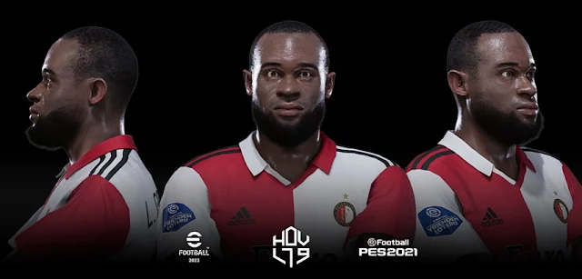 Lutsharel Geertruida Face For eFootball PES 2021