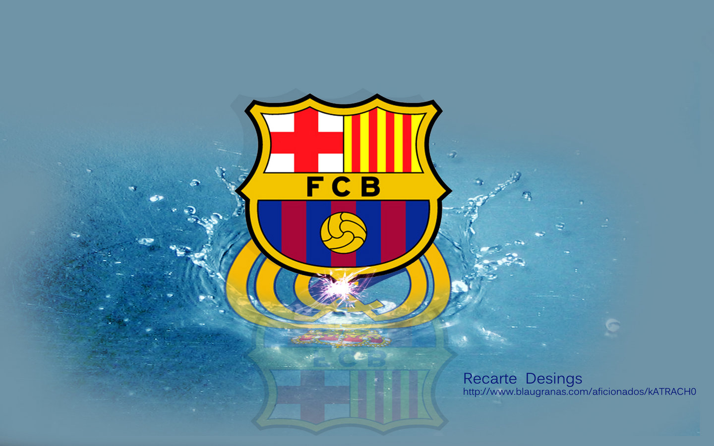 Mikewwigen Stuff Beautiful Fc Barcelona Logo 2012 Wallpaper Hd On 1440x900 Widescreen