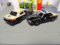 greenlight florida highway patrol ford police interceptor crown vic 1990 mustang 