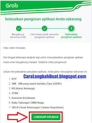 Syarat mobil GrabCar