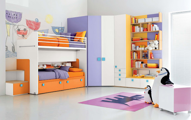 desain interior kamar tidur anak