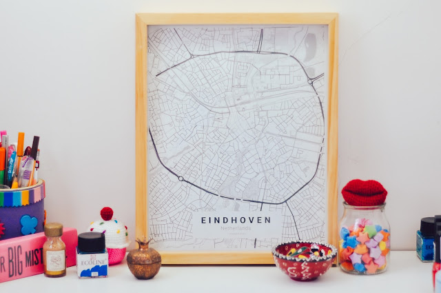 como hacer un cuadra con un mapa customizable // How to make a customizable city map poster