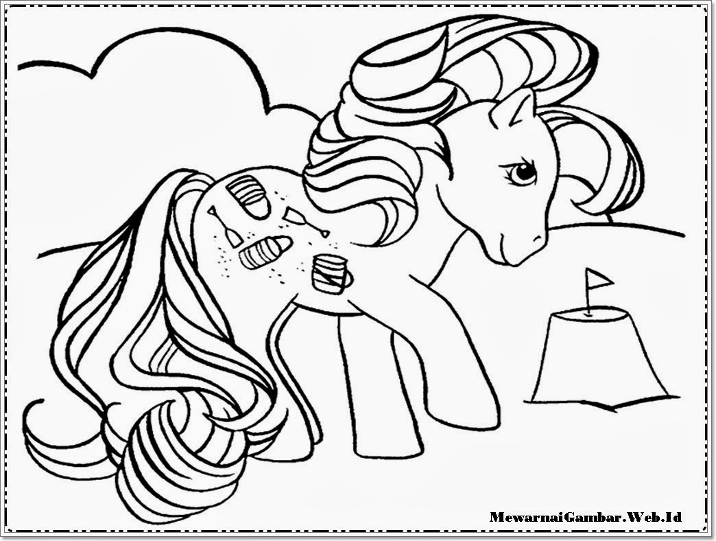 Mewarnai Gambar My Little Pony