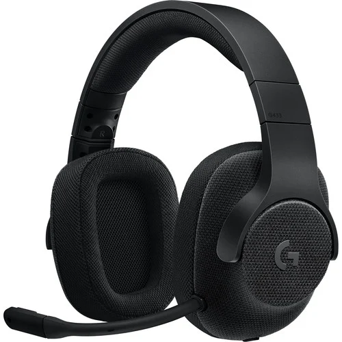 Logitech G433 7.1 Surround Wired Gaming Headset (Black)