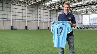 De Bruyne moved to Man City