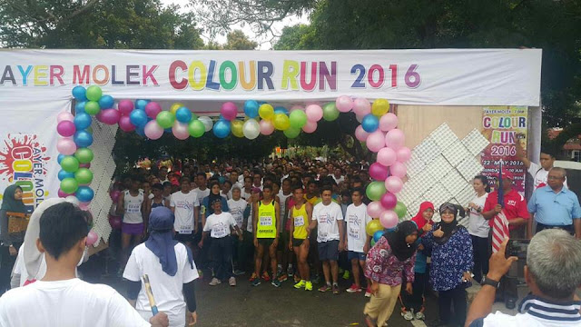 Ayer Molek Colour Run 2016 