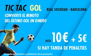 suertia promocion Real Sociedad vs Barcelona 13-1-2021