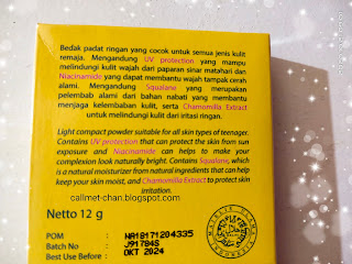 Bedak padat marcks compact powder teens