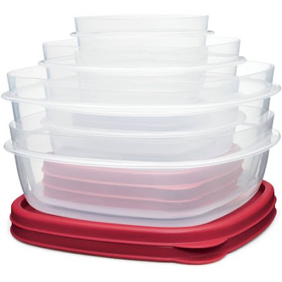 Bộ hộp nhựa đựng thực phẩm 12 hộp bonus 2 hộp Rubbermaid háng xách tay từMỹ 