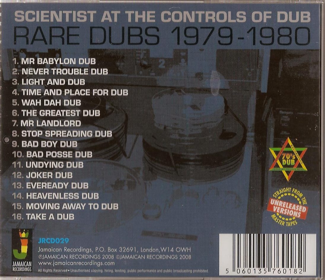 Rare Dubs 19791980
