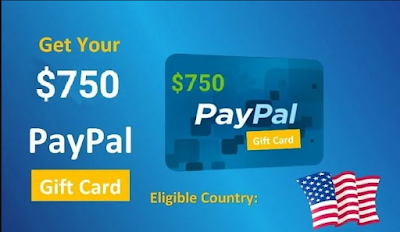 Grab a $750 PayPal Gift Card