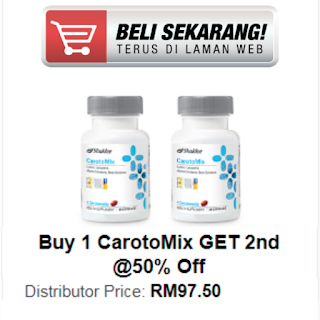 CarotoMix Shaklee Karotenoid Promosi November 2023 Twin Pack