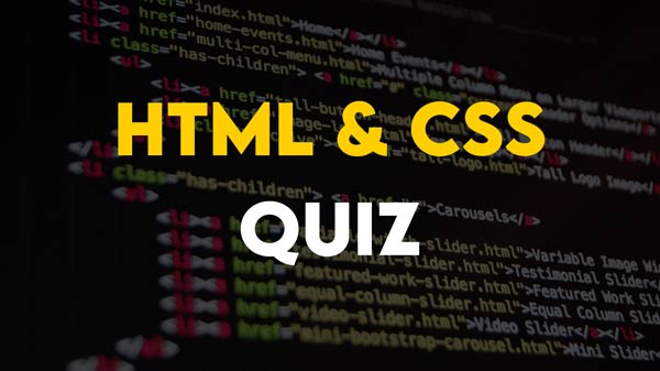 HTML and CSS related Multiple Choice Questions Part 2