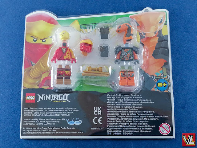 Set LEGO Ninjago Legacy Magazine Gift 112217 Kai vs. Boa Destructor