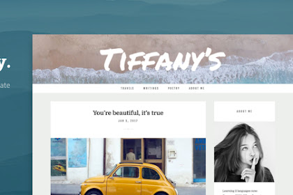 Tiffany Sugariness Blogger Templates