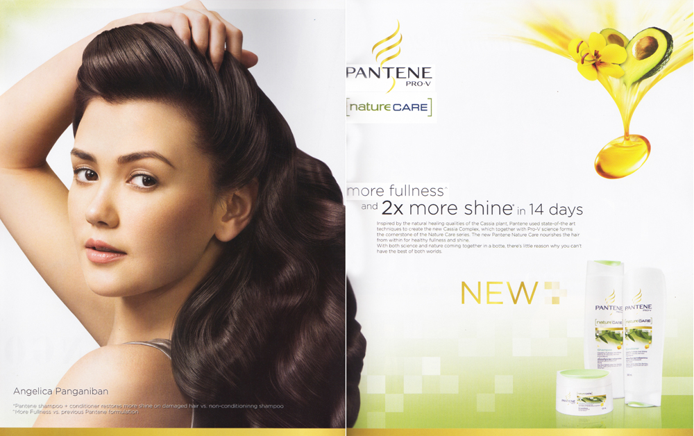 Angelica Panganiban for Pantene Shampoo Ad Campaign