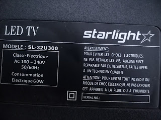 DUMP starlight sl-32u300 carte mere tp.ms3463.pb813