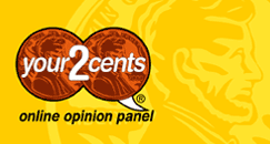 Your2Cents Logo Image - Free Surveys For Cash