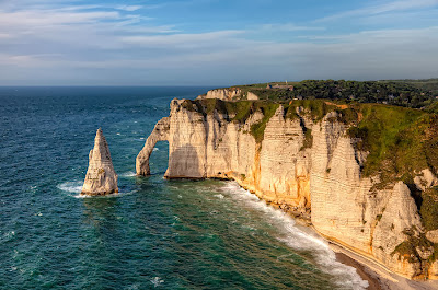 Sea Cliffs Etretat France