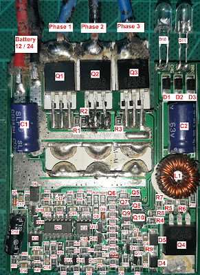 MPPT Wind charge controller reverse engineering 