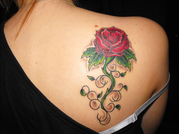 tattoo designs roses. Rose Tattoo Designs