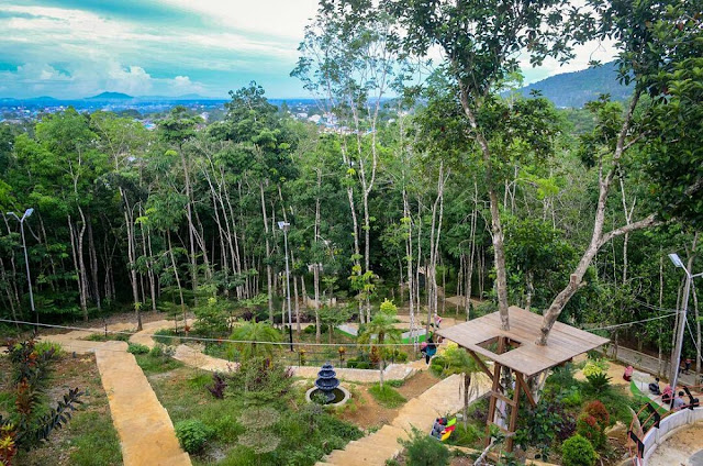 Taman Gunung Sari, Wisata Alam yang Kaya Spot Jogging Track