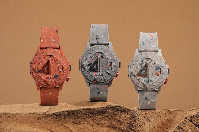 STAPLE X Fossil Sundial Wristwatch