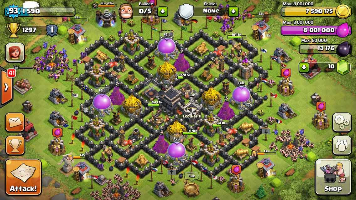 5 Base TH 9 Hybrid Tangguh Cocok Untuk Farming - COC-DASAR