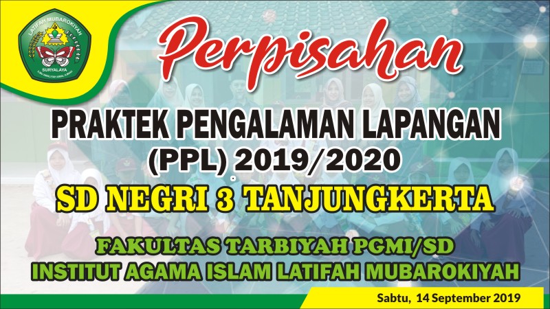 Download Contoh Spanduk Perpisahan PPL Format CDR KARYAKU