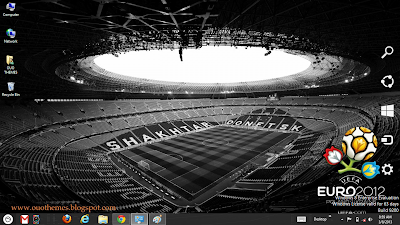 Shakhtar Donetsk Windows 7 And 8 Theme 2013