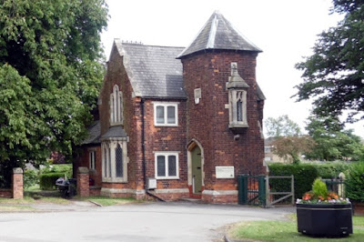 Cemetery Lodge - one of Brigg's most distinctive properties - pictured on Nigel Fisher's Brigg Blog in 2018