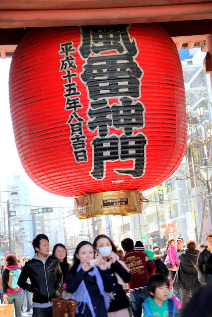 日本．東京．淺草．雷門．仲見世通