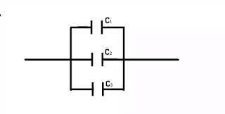 capacitor in parallel in hindi