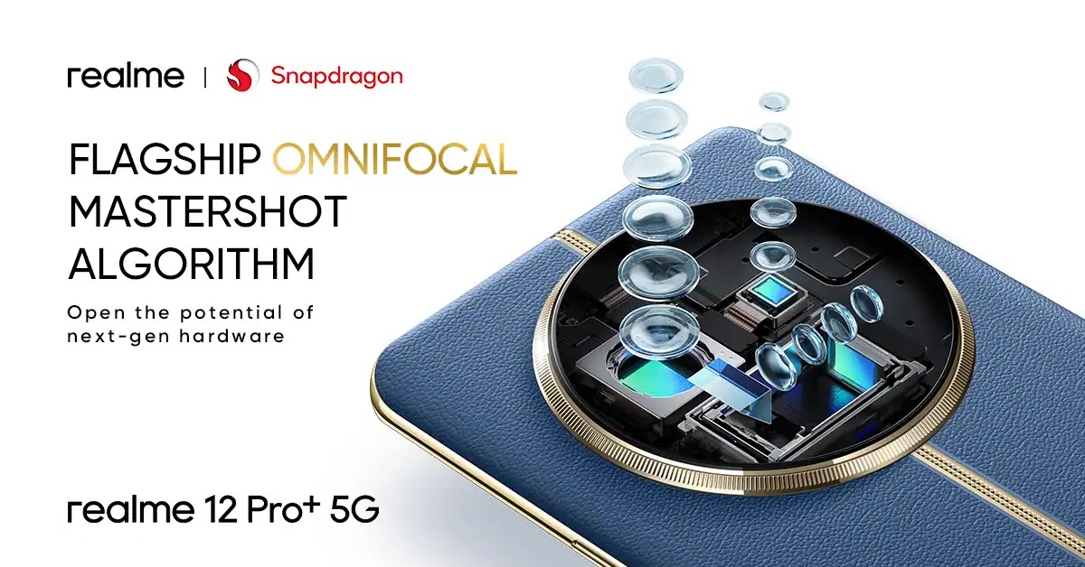 realme 12 Pro+ 5G Flagship Omnifocal Mastershot Algorithm