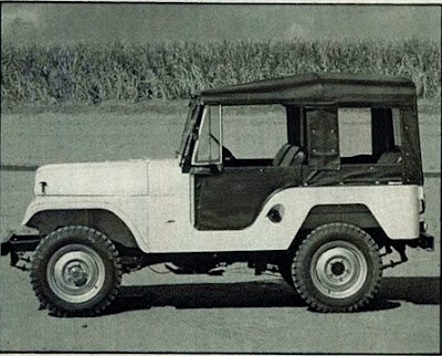 Jeep estilo anos 40 com motor Maverick - 1978